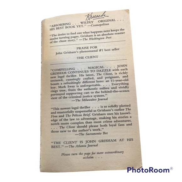 Boom Bundle: The Client by John Grisham & Final Argument by Clifford Irving - Picture 5 of 9